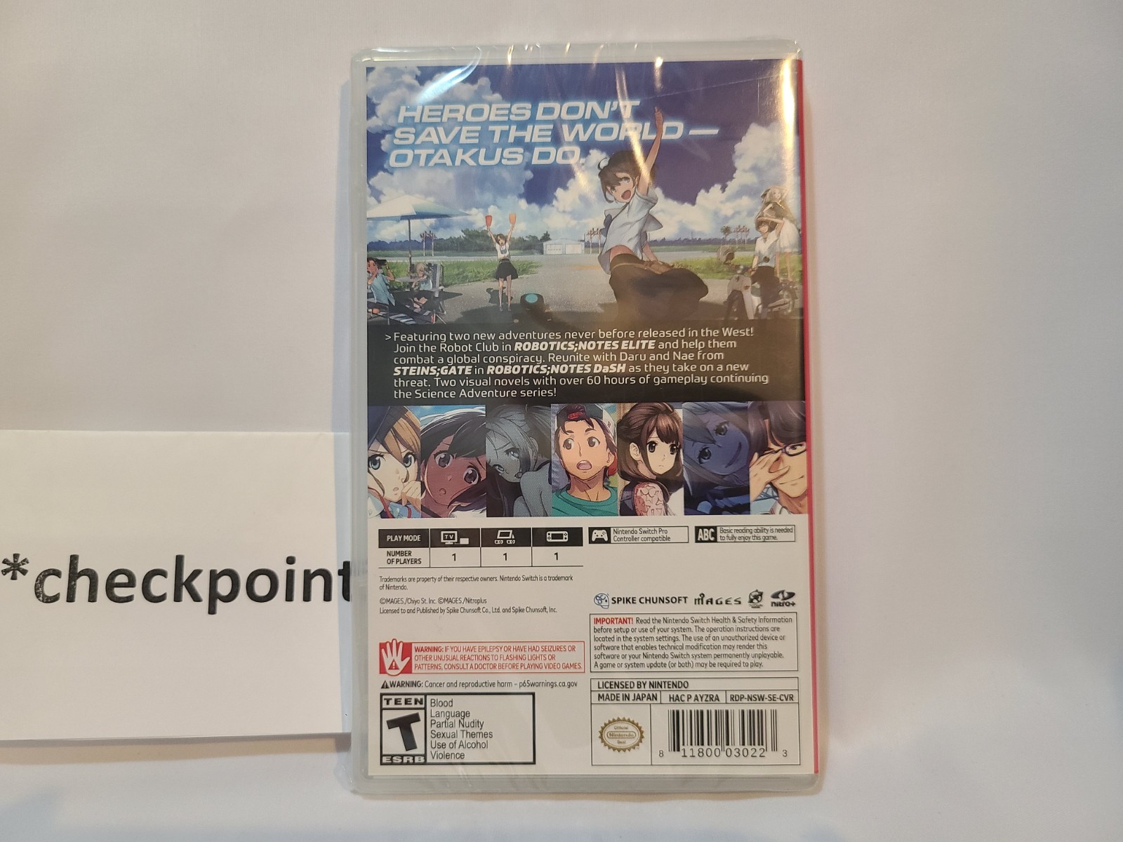 NEW ROBOTICS;NOTES ELITE & DaSH Double Pack (Nintendo Switch) FACTORY SEALED!