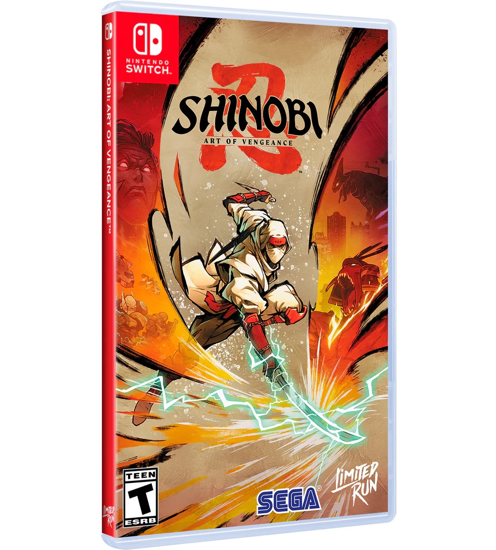 Limited Run #286 SHINOBI Art of Vengeance Standard Edition Nintendo Switch