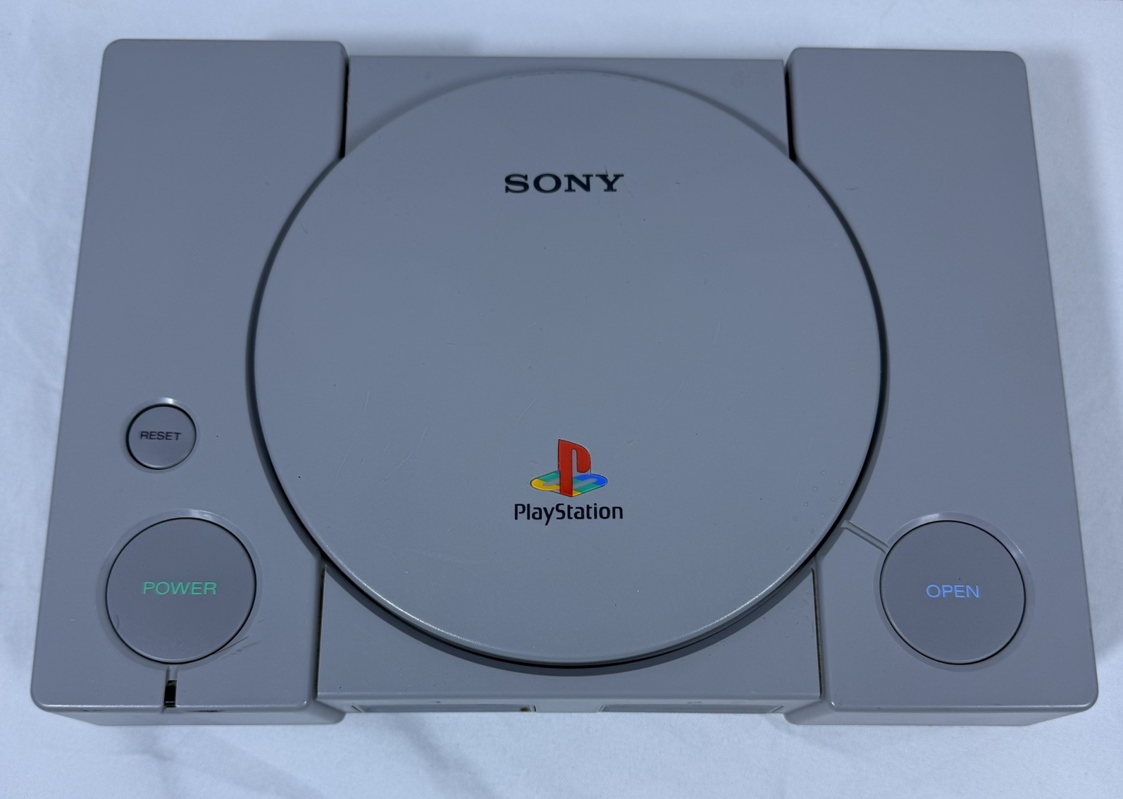 Sony PlayStation PS1 Console SCPH-7001 Bundle 2 Controllers, Pwr Cord Untested