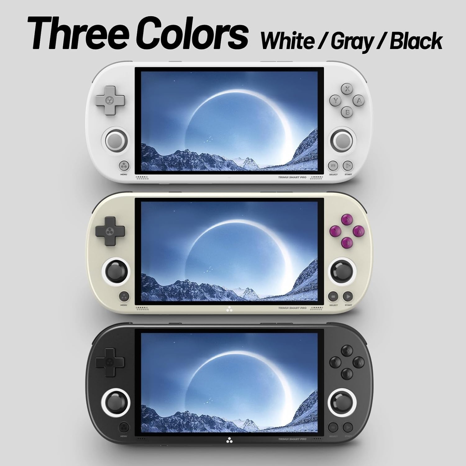 Retro Gaming Delight: Trimui Smart Pro Console – 4.96-Inch LCD, 5000mAh Battery