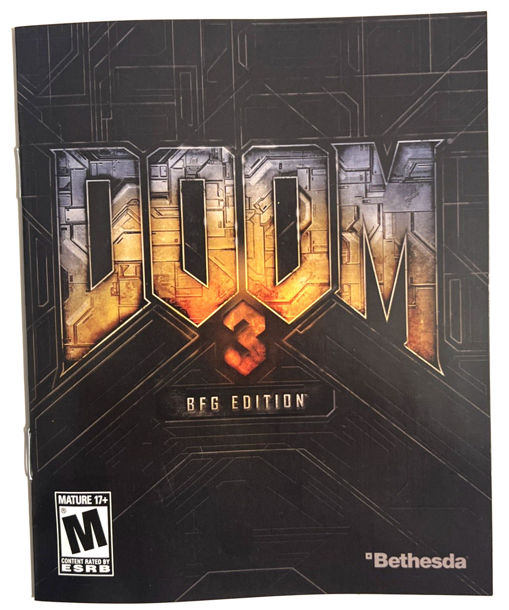 Doom 3 BFG Edition Action Shooter Horror CIB PS3 PlayStation 3