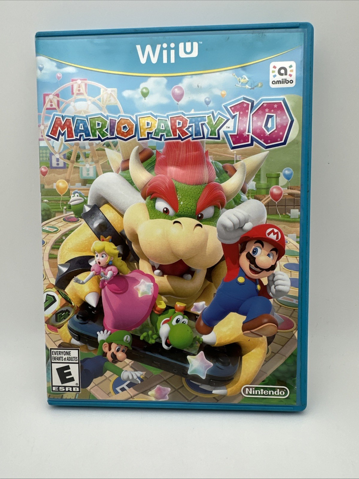 Mario Party 10 Nintendo Wii U 2015 Multiplayer Party Game Fun OOP Rare FS