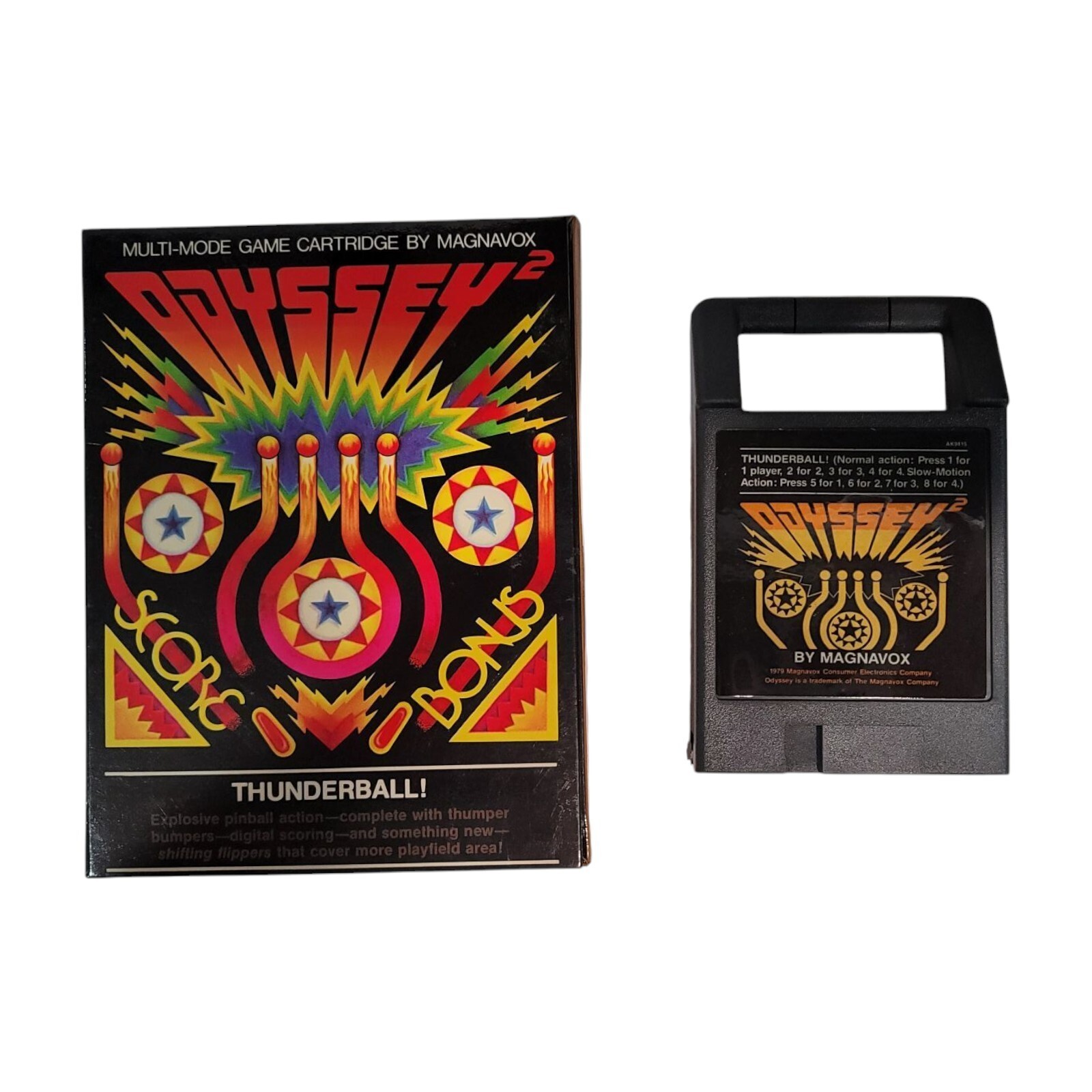 Thunderball for Magnavox Odyssey 2, w/ (Box Damaged) & No Manual – Tested