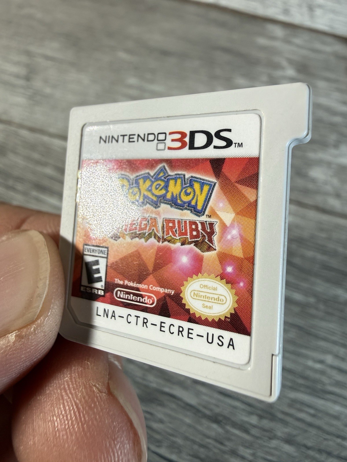 Pokemon Omega Ruby (Nintendo 3DS, 2014) Authentic Tested Cartridge Only