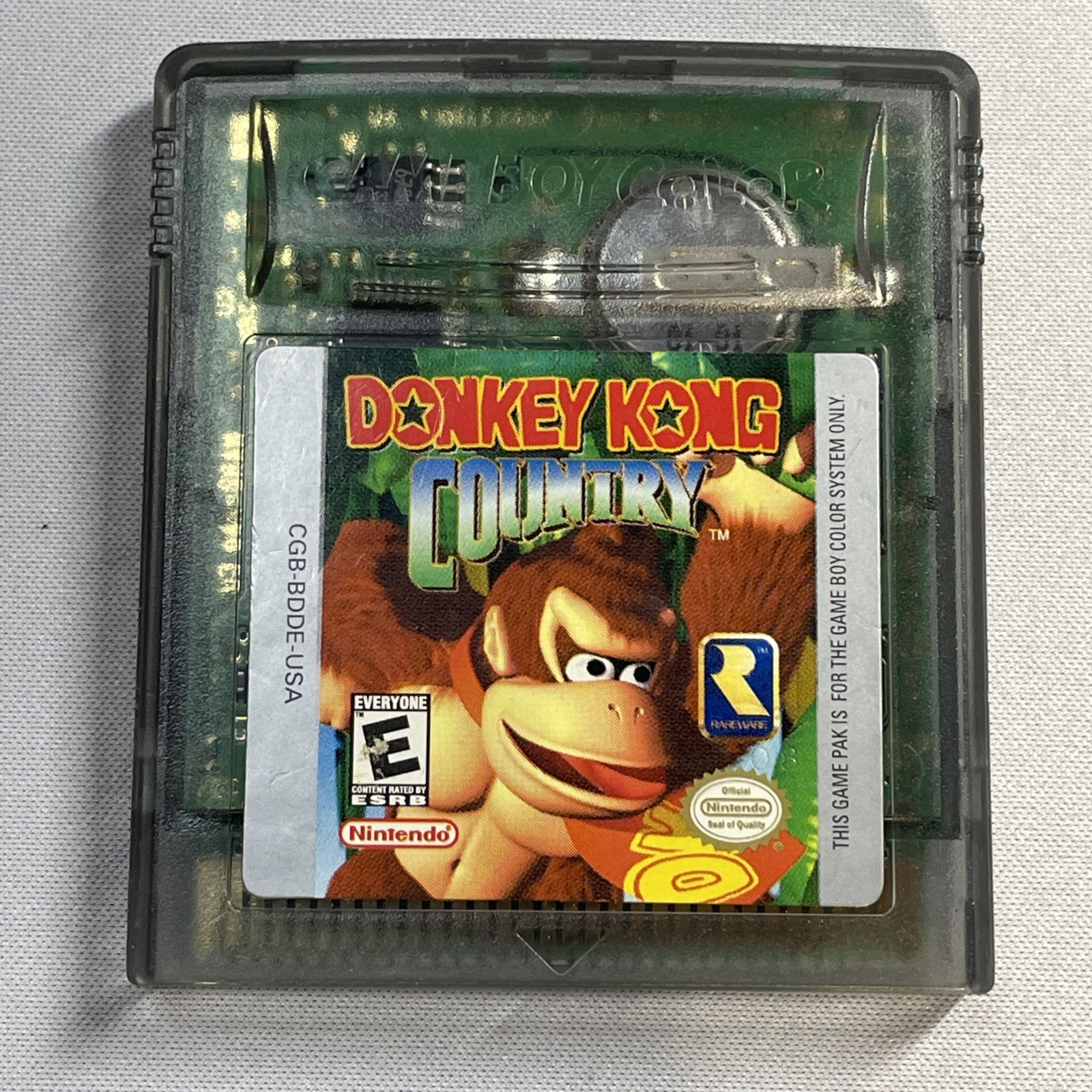 Nintendo Gameboy Color Donkey Kong Country NICE!