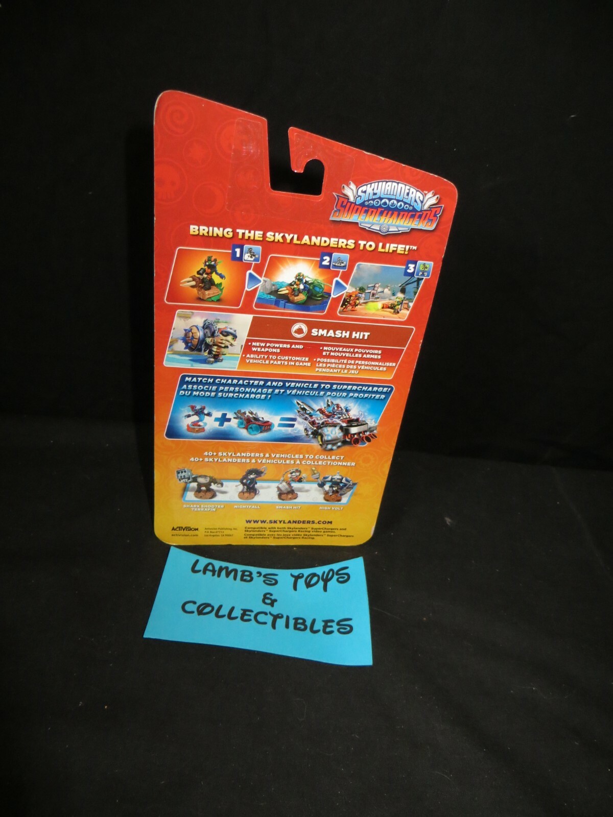 Skylanders Superchargers Smash hit action figure video game accessory character