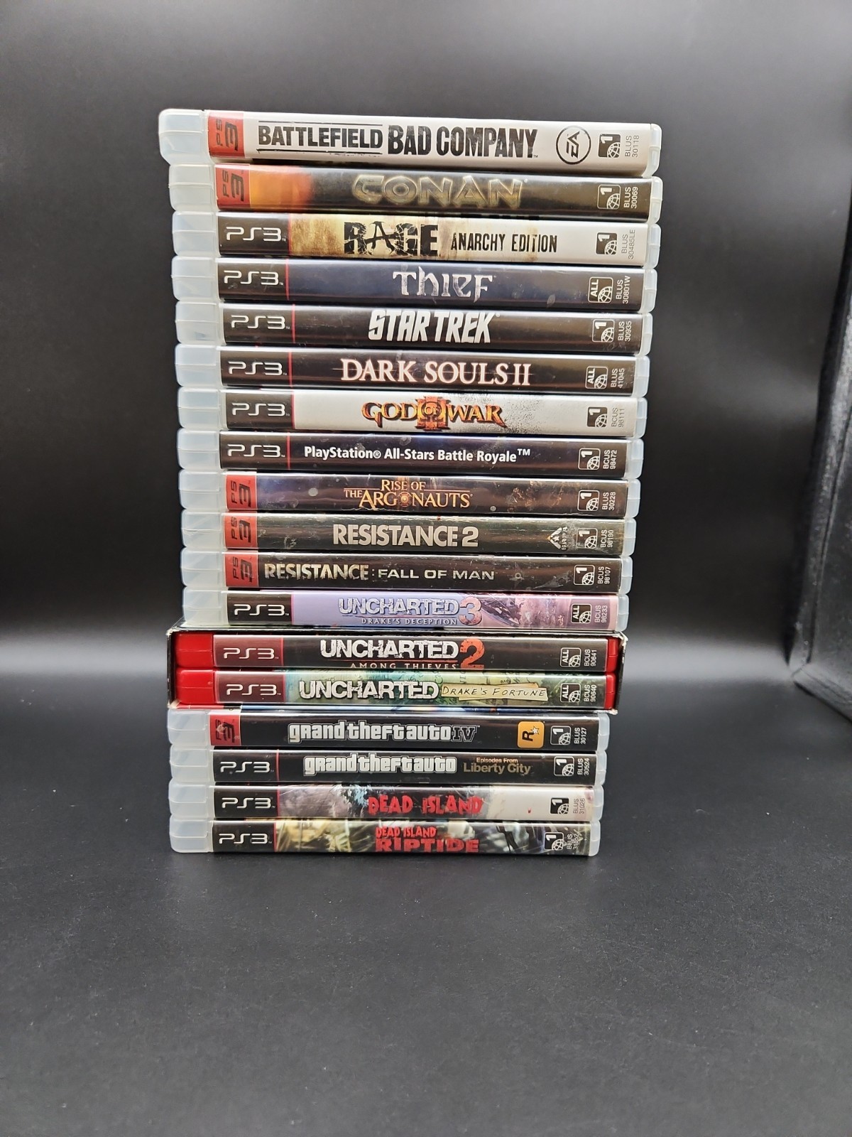 Lot of 18 Sony PlayStation 3 Games GOD OF WAR GTA DARK SOULS & MORE SHIPS FREE