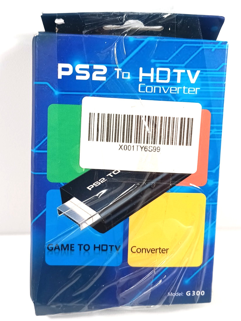 Ps2 To HDMI connection with 6 foot High Speed HDMI Cable New Open Box