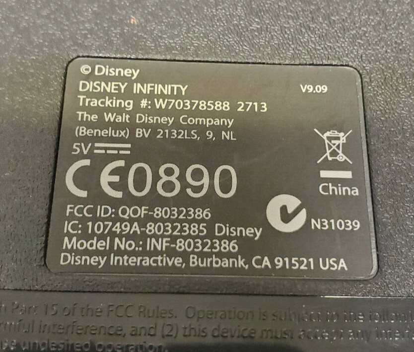 Disney Infinity Portal Base Pad PS3 Xbox 360 USB NFC Reader