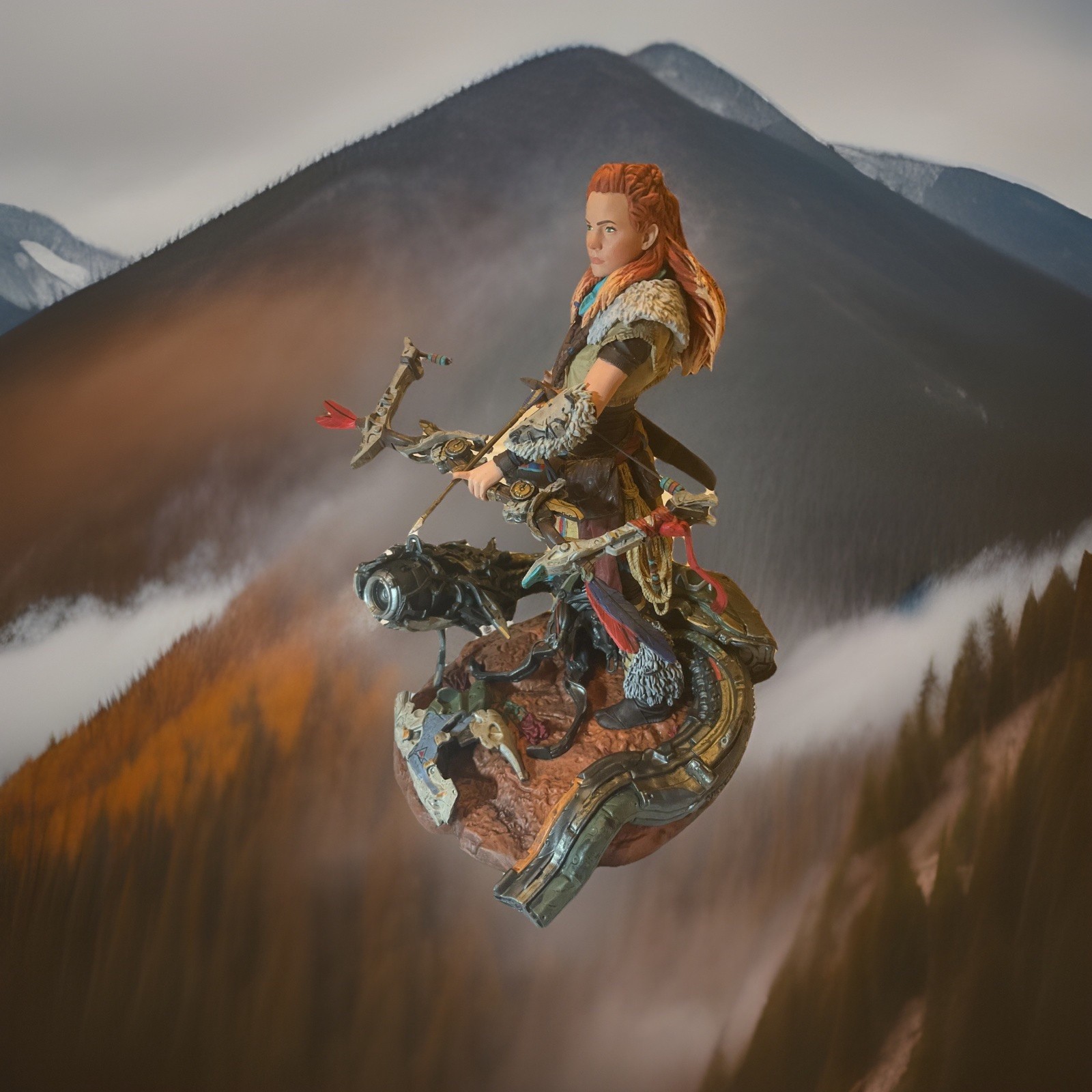 Horizon Zero Dawn Collector’s Edition 9″ Statue Huntress Aloy Figure Only