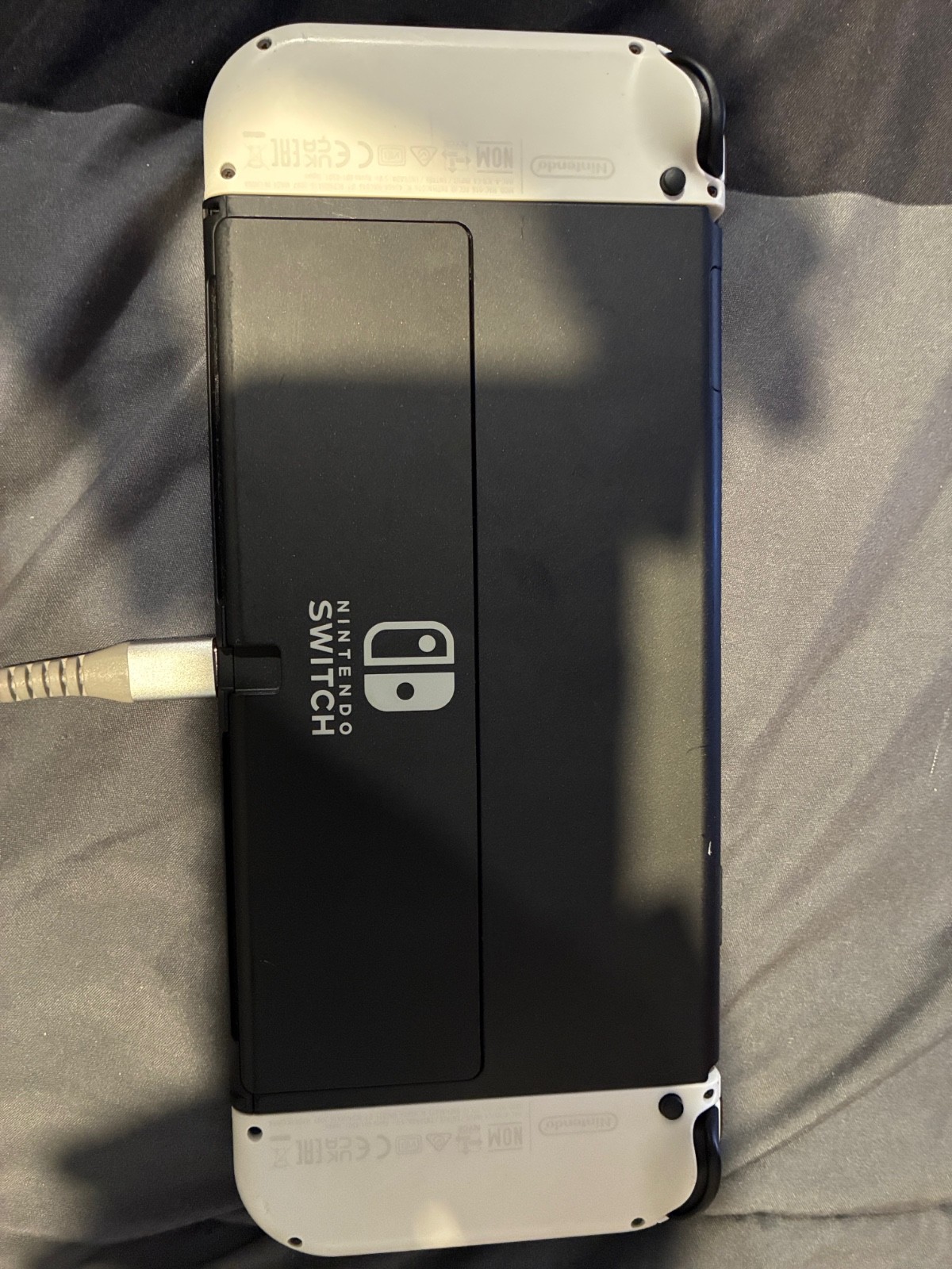 Nintendo Switch OLED Model HEG-001 Handheld Console – 64GB – White