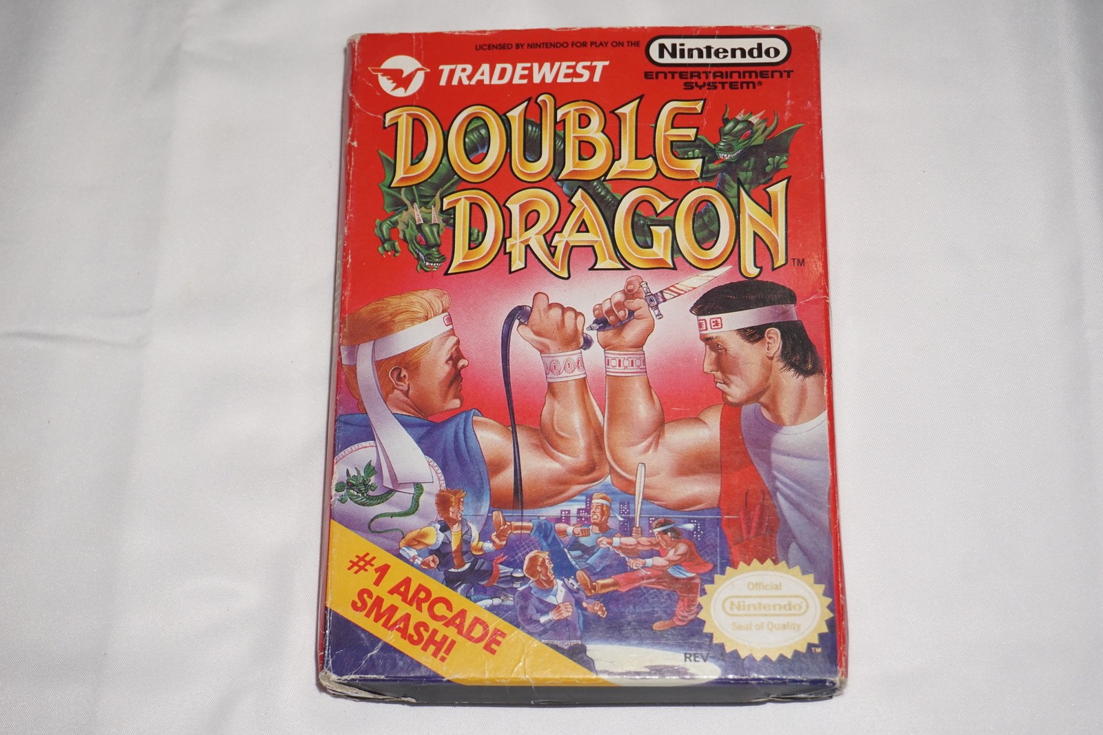 Double Dragon 1 (Nintendo NES) Complete in Box CIB