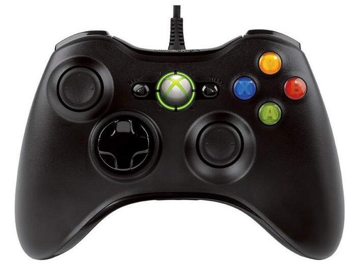 Wired Joystick Controller USB Gamepad for Microsoft Xbox 360 PC Windows 11/10/8