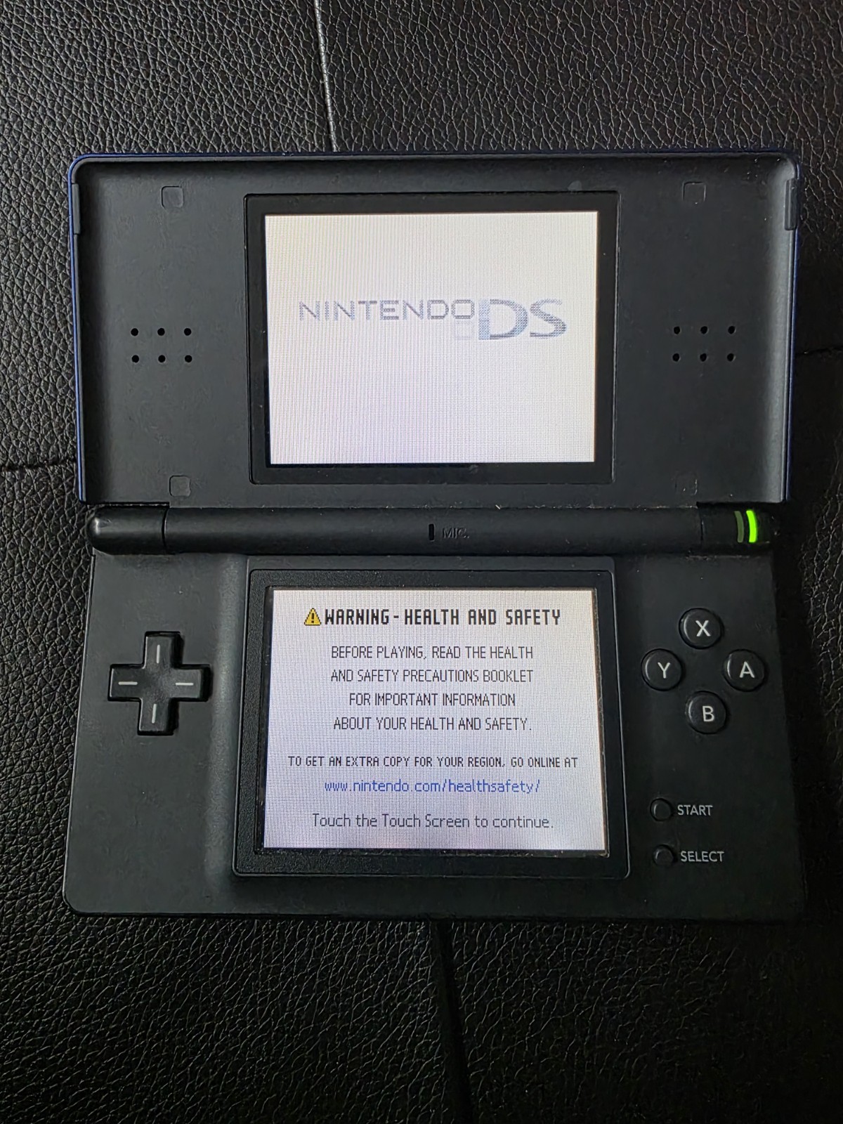 Nintendo DS Lite Cobalt Blue Handheld System Console for Nintendo DS No Charger