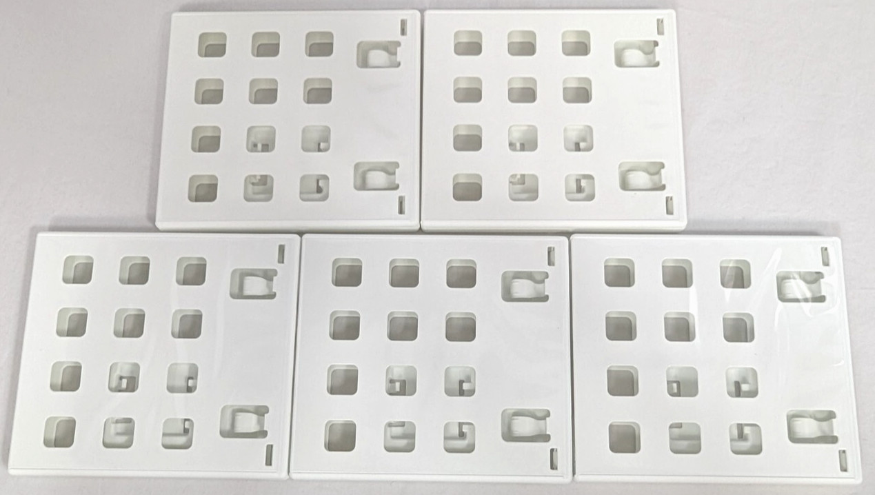 5 x NEW GENUINE Nintendo 3DS Replacement Game Cases WHITE N3DS Case OEM cart