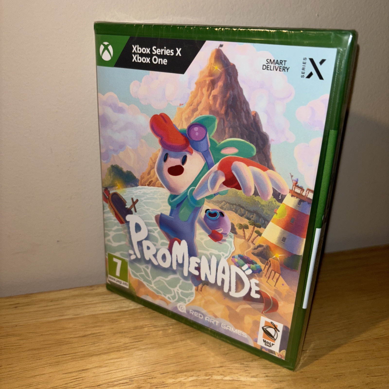 U.S. SELLER BRAND NEW PROMENADE XBOX SERIES X XBOX ONE RED ART GAMES PEGI 7