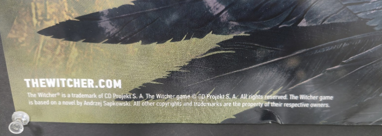 Witcher 3 Wild Hunt Promotional Poster 22″ x 15″