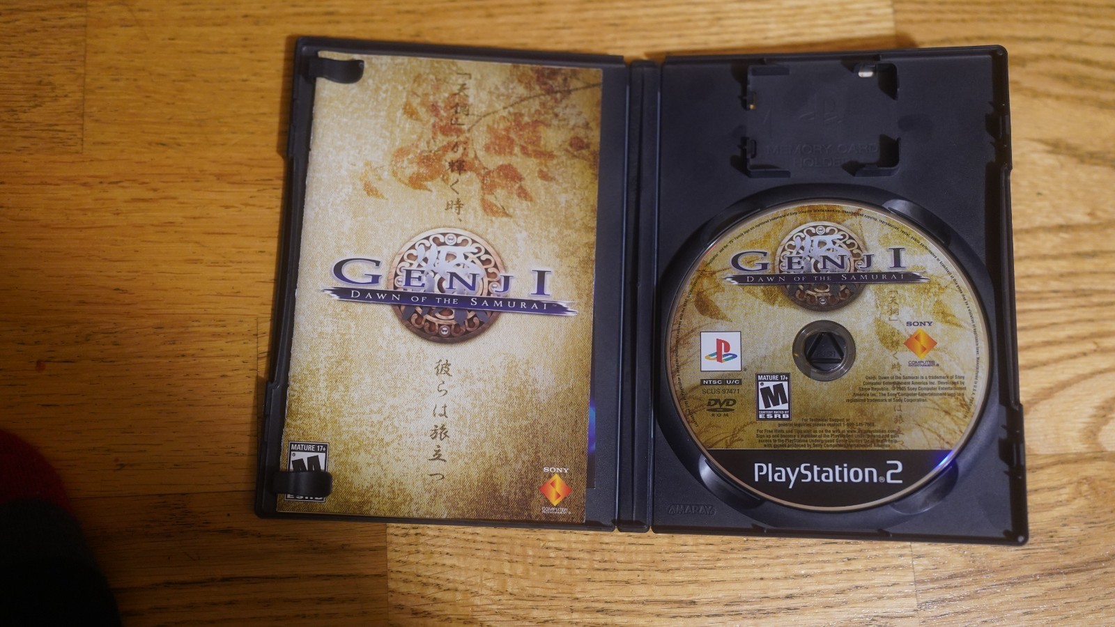 Genji: Dawn of the Samurai (Sony PlayStation 2, 2005) COMPLETE/USED