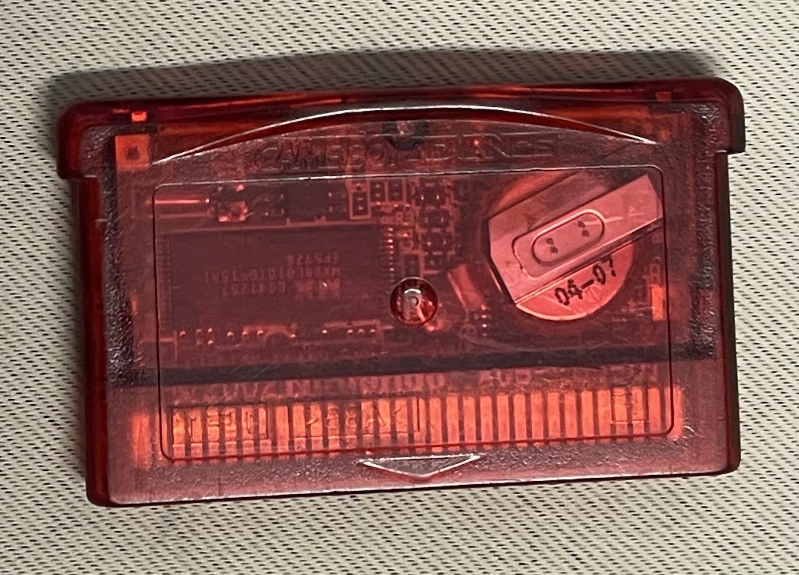 Pokemon ruby version (Gameboy Advanced, 2003) GBA