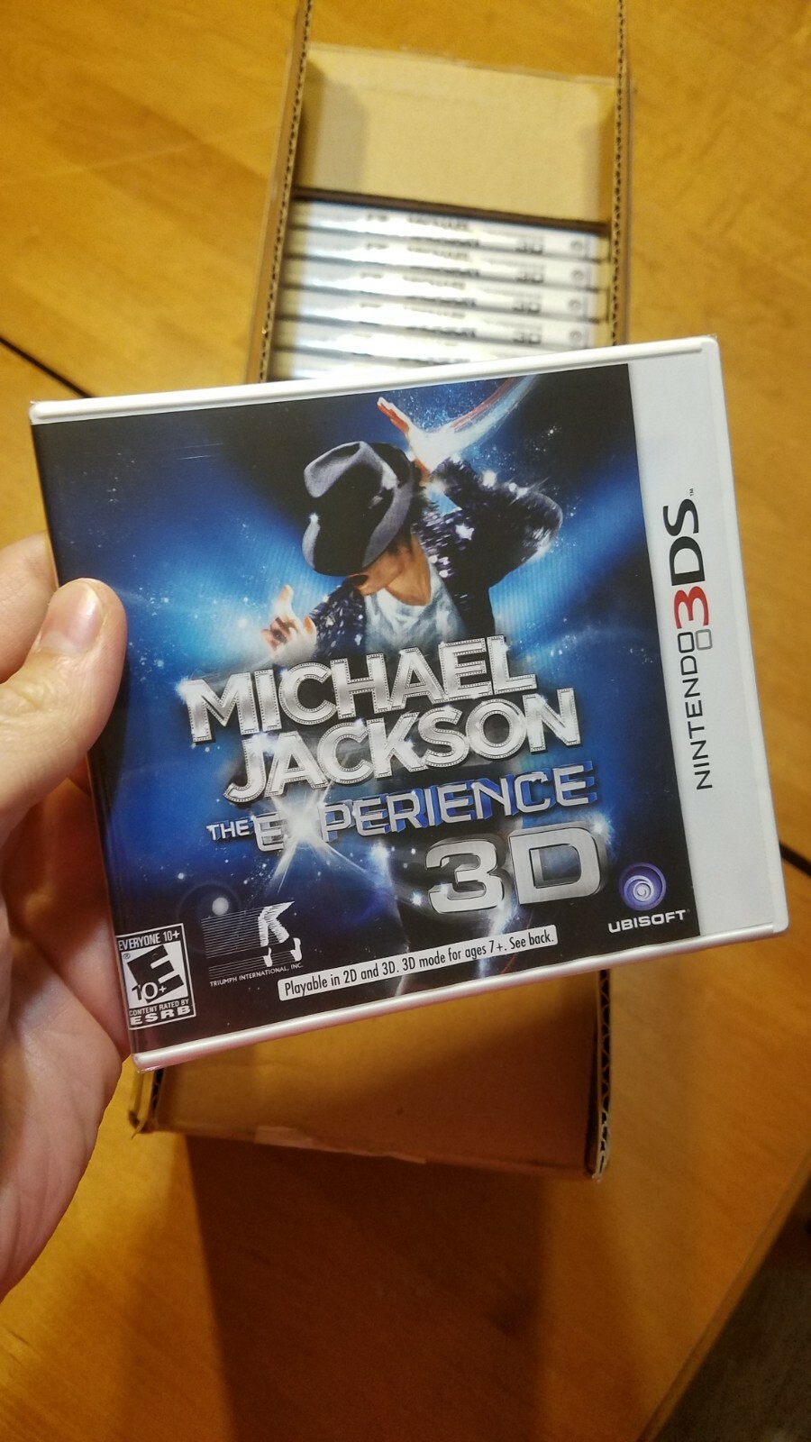 Nintendo 3DS Michael Jackson The Experience 3D BRAND NEW FACTORY SEALED Ubisoft