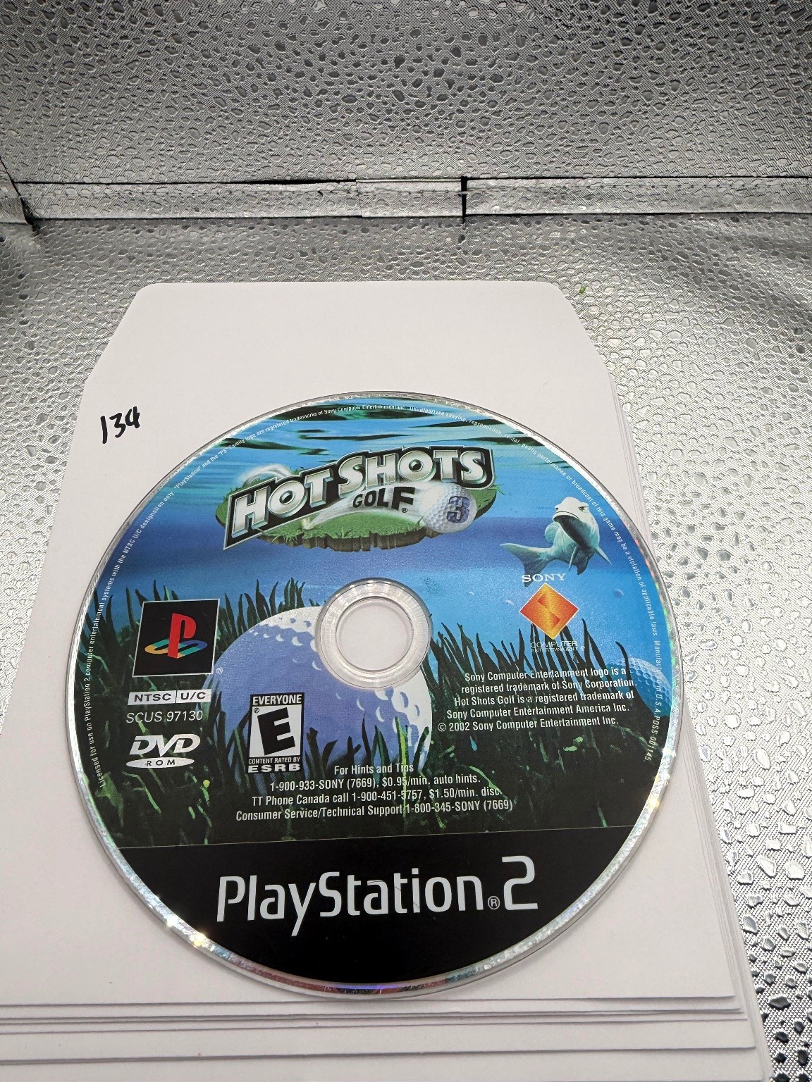 Hot Shots Golf 3 PlayStation 2 Video Game PS2 Golf Sports Multiplayer