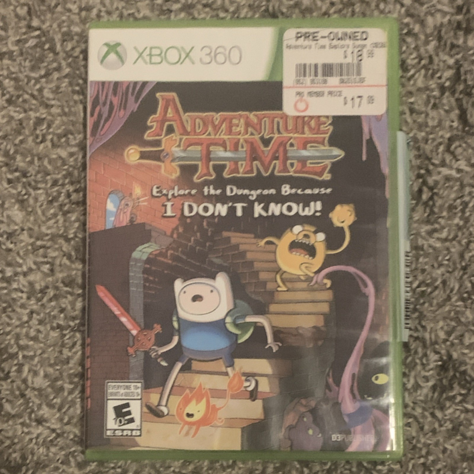 D3Publisher Adventure Time Explore the Dungeon Xbox 360 Multiplayer Action E10+