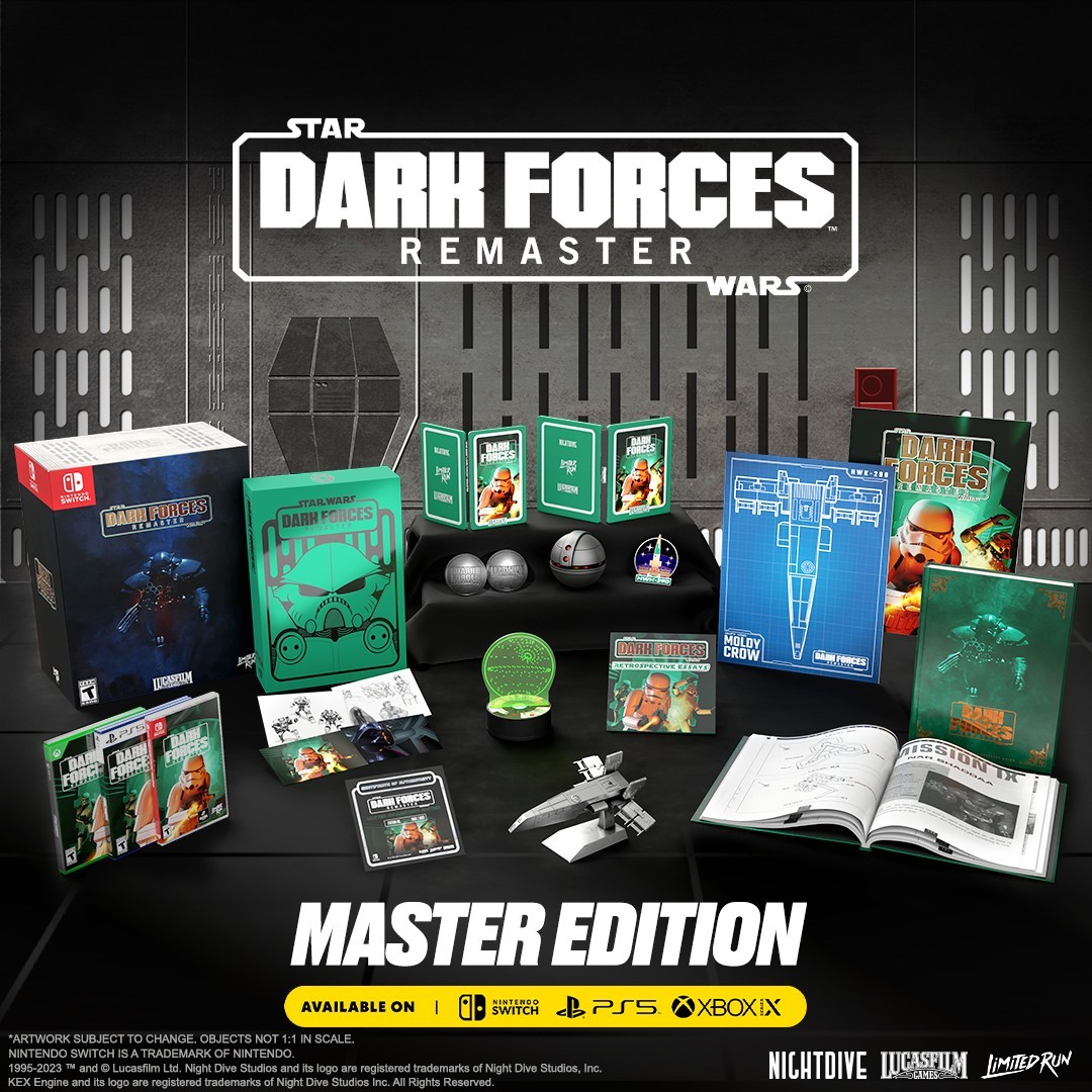 Star Wars Dark Forces Remaster Master Edition #244 Limited Run Games SWITCH