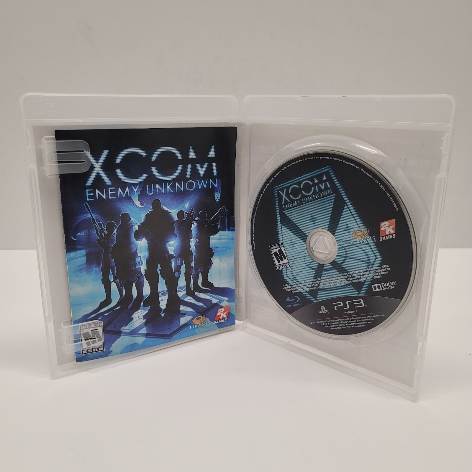 XCOM: Enemy Unknown (PS3 Sony PlayStation 3) Tested CIB Complete w Manual