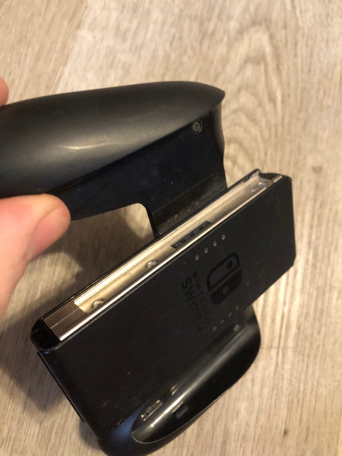 Nintendo Switch AC Adapter Model HAC-002(USZ). Tested with bonus grip HAC-011