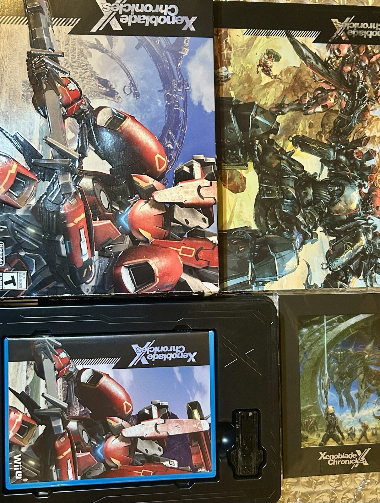 Xenoblade Chronicles X – Special Edition (Nintendo Wii U, 2015) Book, USB, & Cel