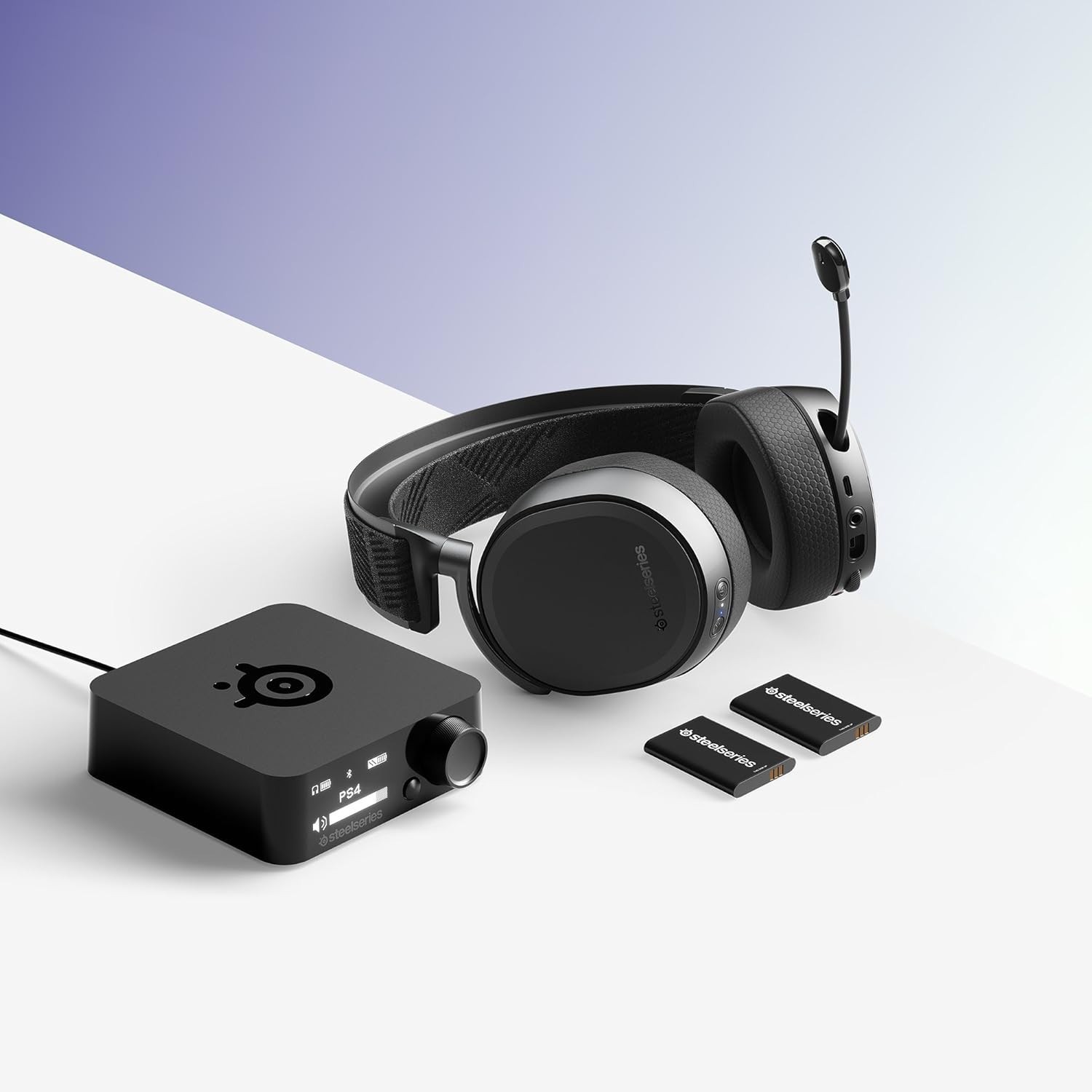 Arctis Pro Wireless Gaming Headset – Lossless High Fidelity Wireless + Blueto…
