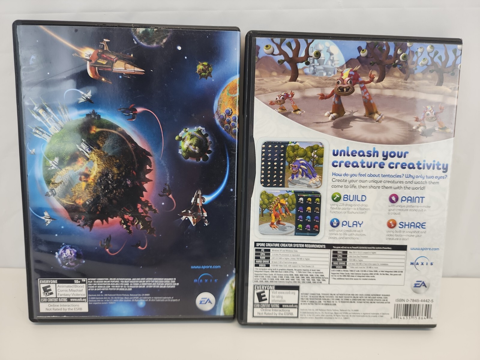 Spore PC Game And Creature Creator Starter kit WIN/MAC DVD-ROM 2008