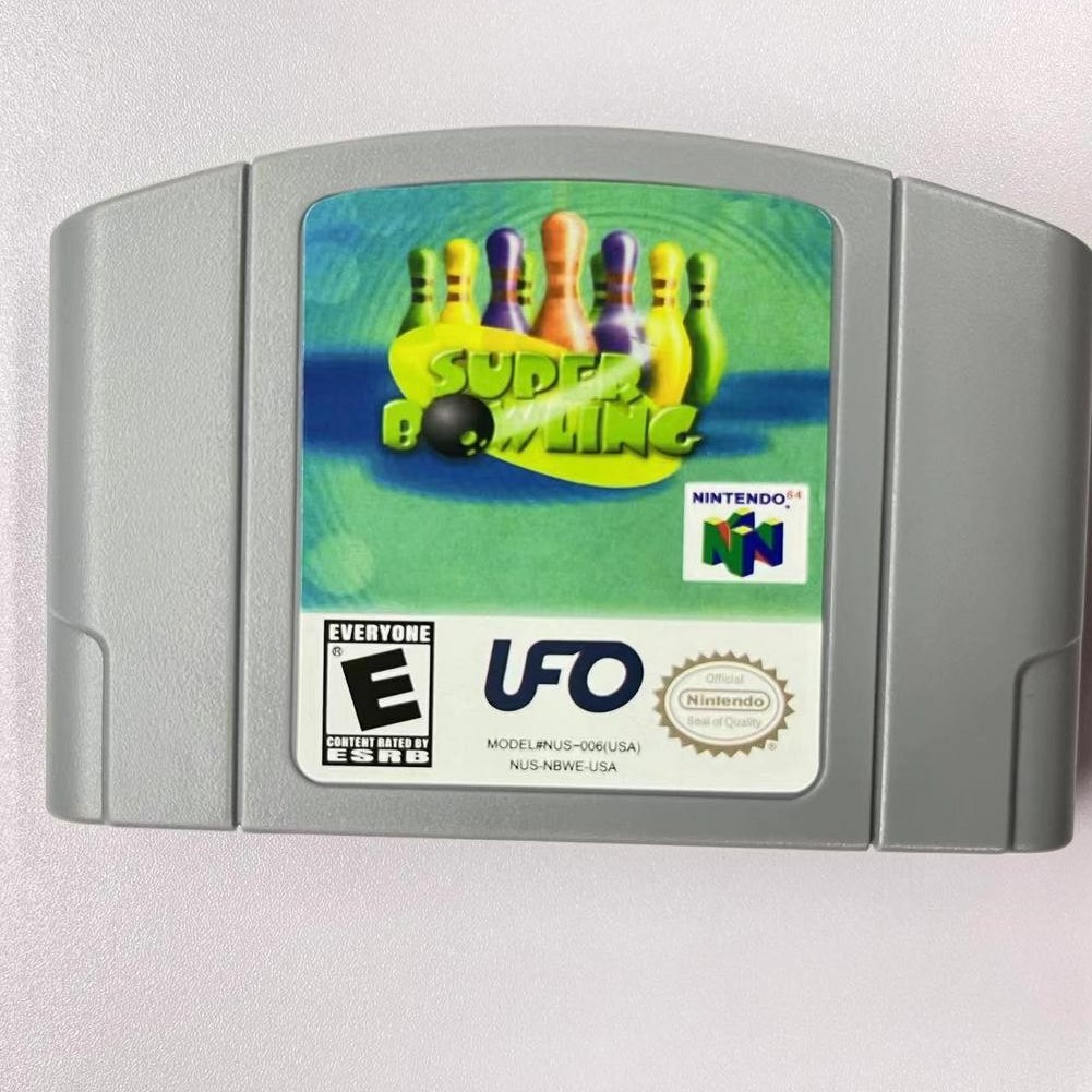 Super Bowling – Nintendo 64 (N64) Must-have for fans Tested and working