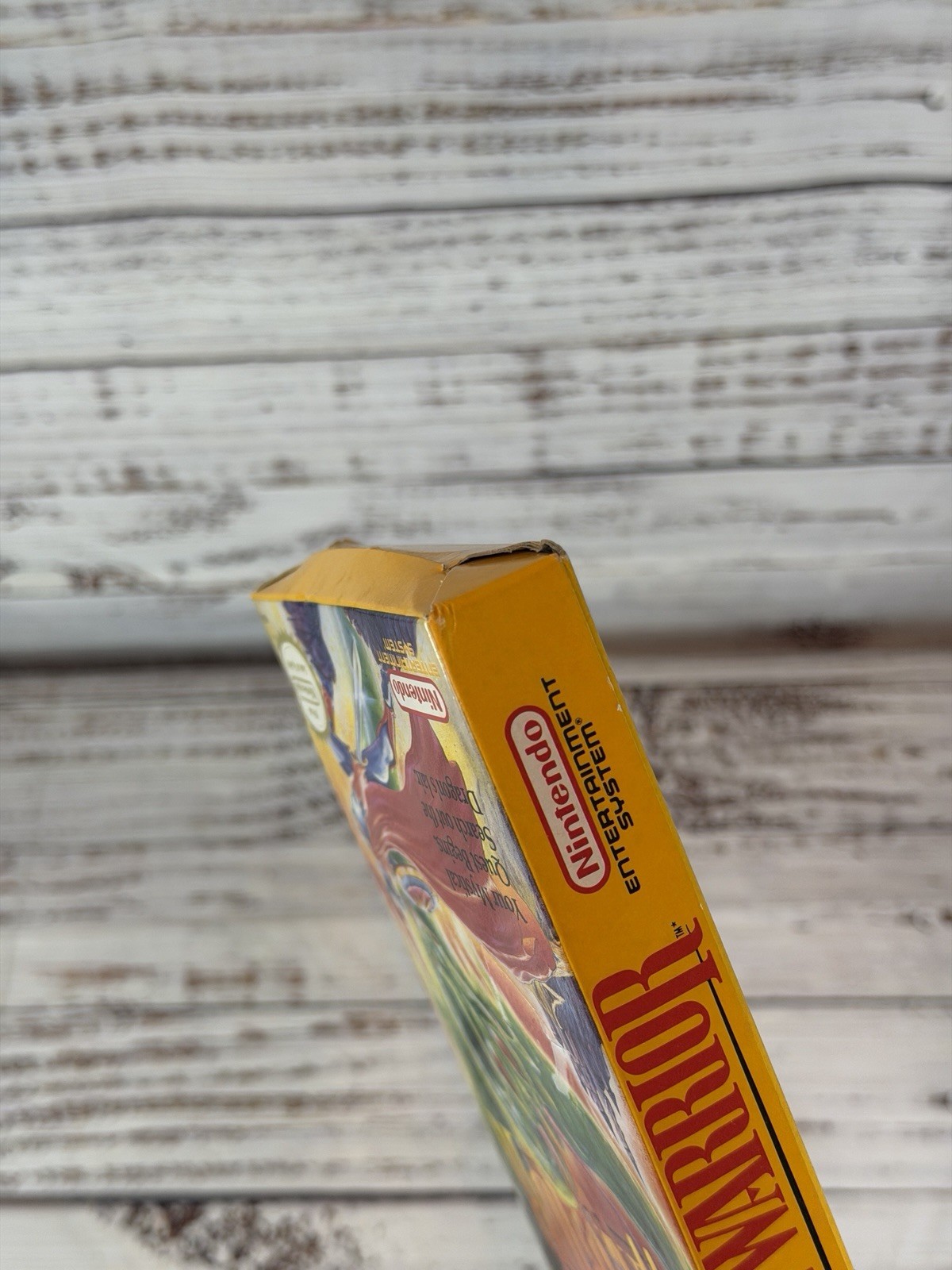 Oval Seal Dragon Warrior Complete In Box Nintendo NES Maps Charts Factory MINT