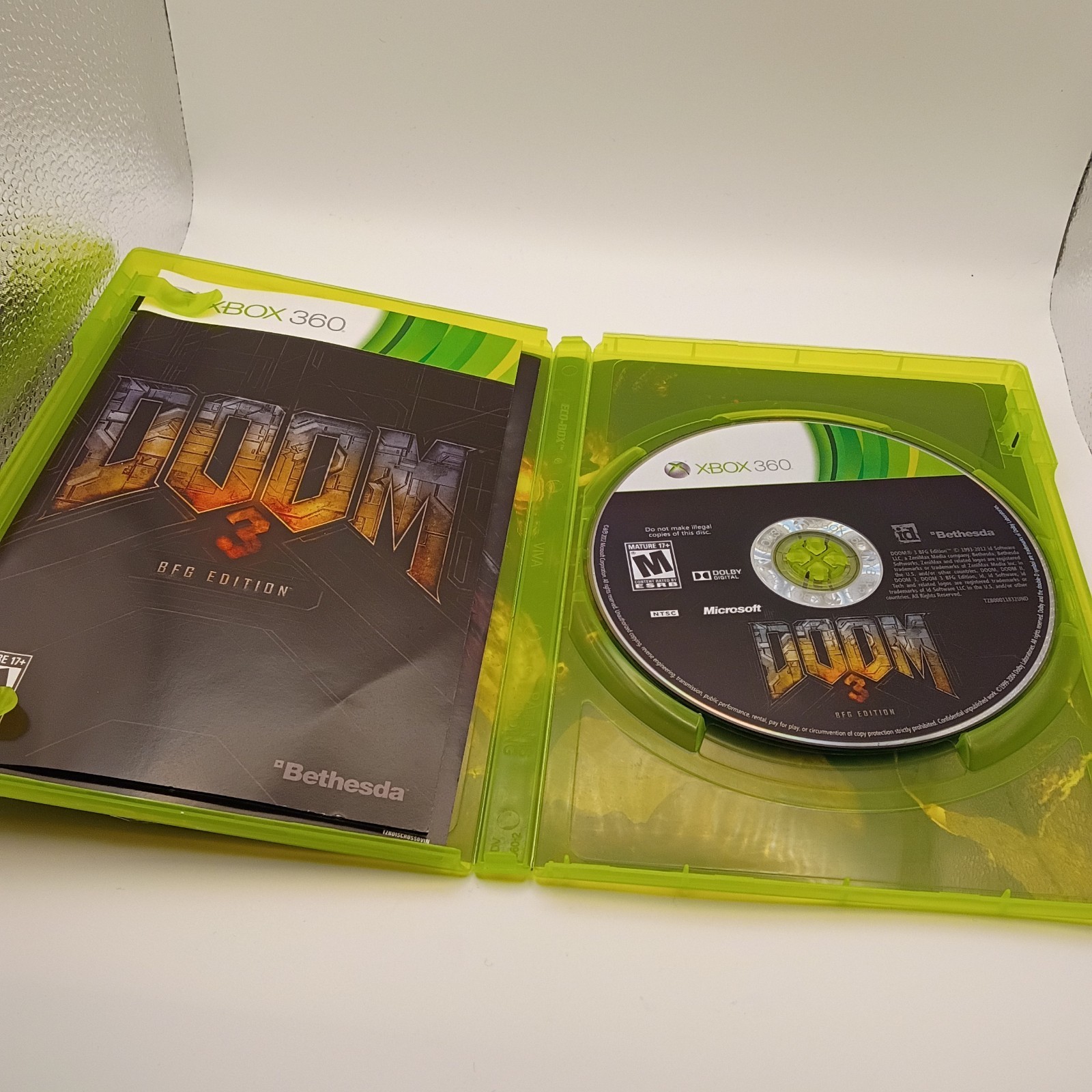 Doom 3: BFG Edition Xbox 360 w/ Manual