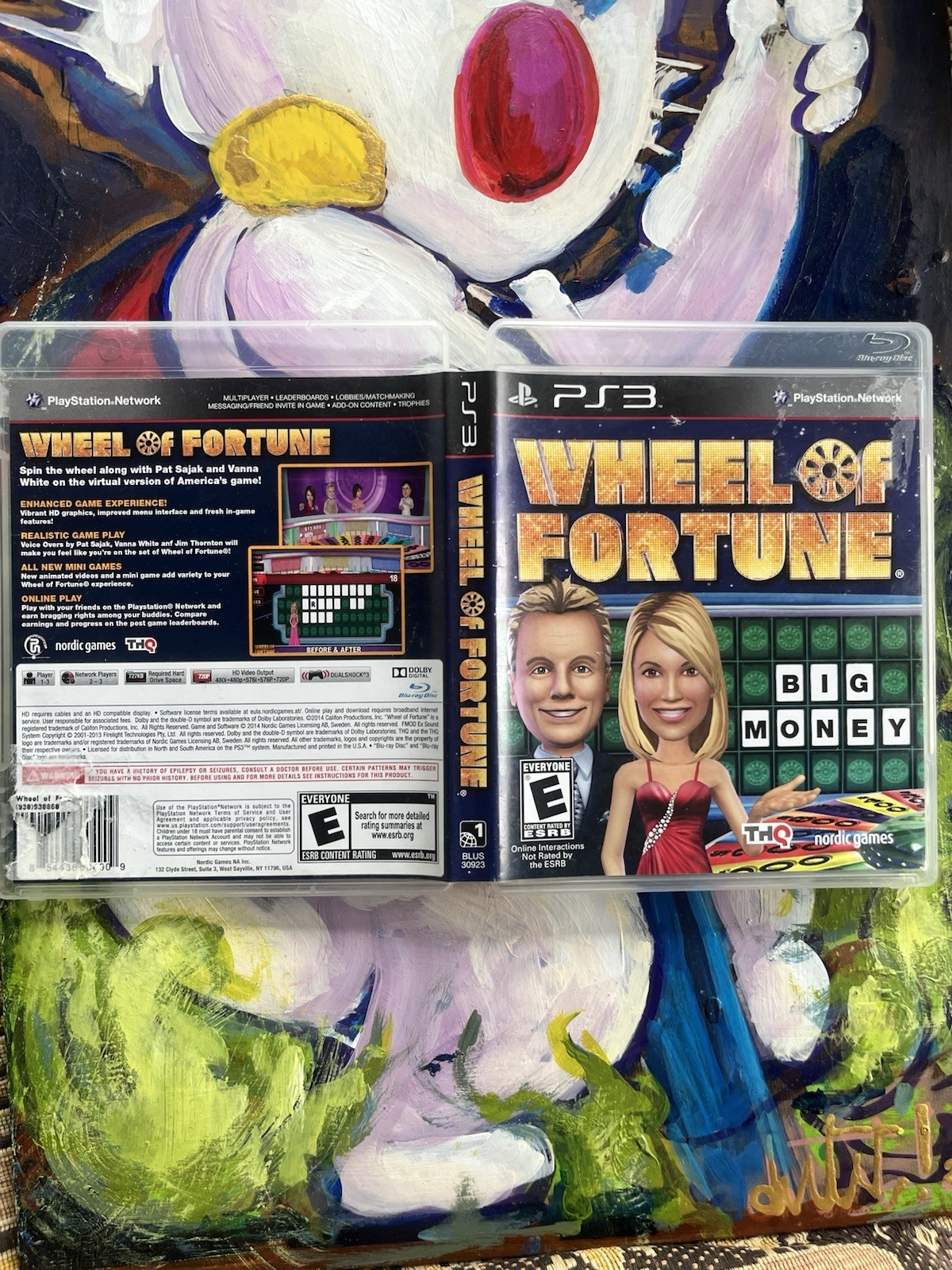THQ Wheel of Fortune Sony PlayStation 3 PS3 2010 NTSC-U/C Manual Included E