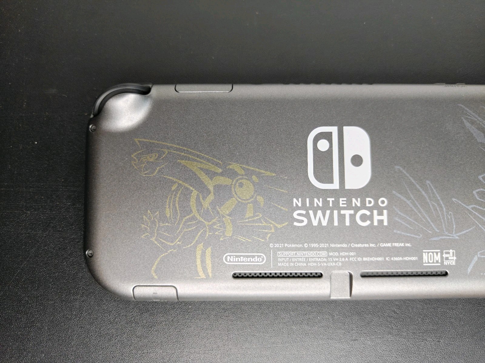 Nintendo Switch Lite Pokemon Dialga & Palkia Limited Edition w/ Case,Accessories