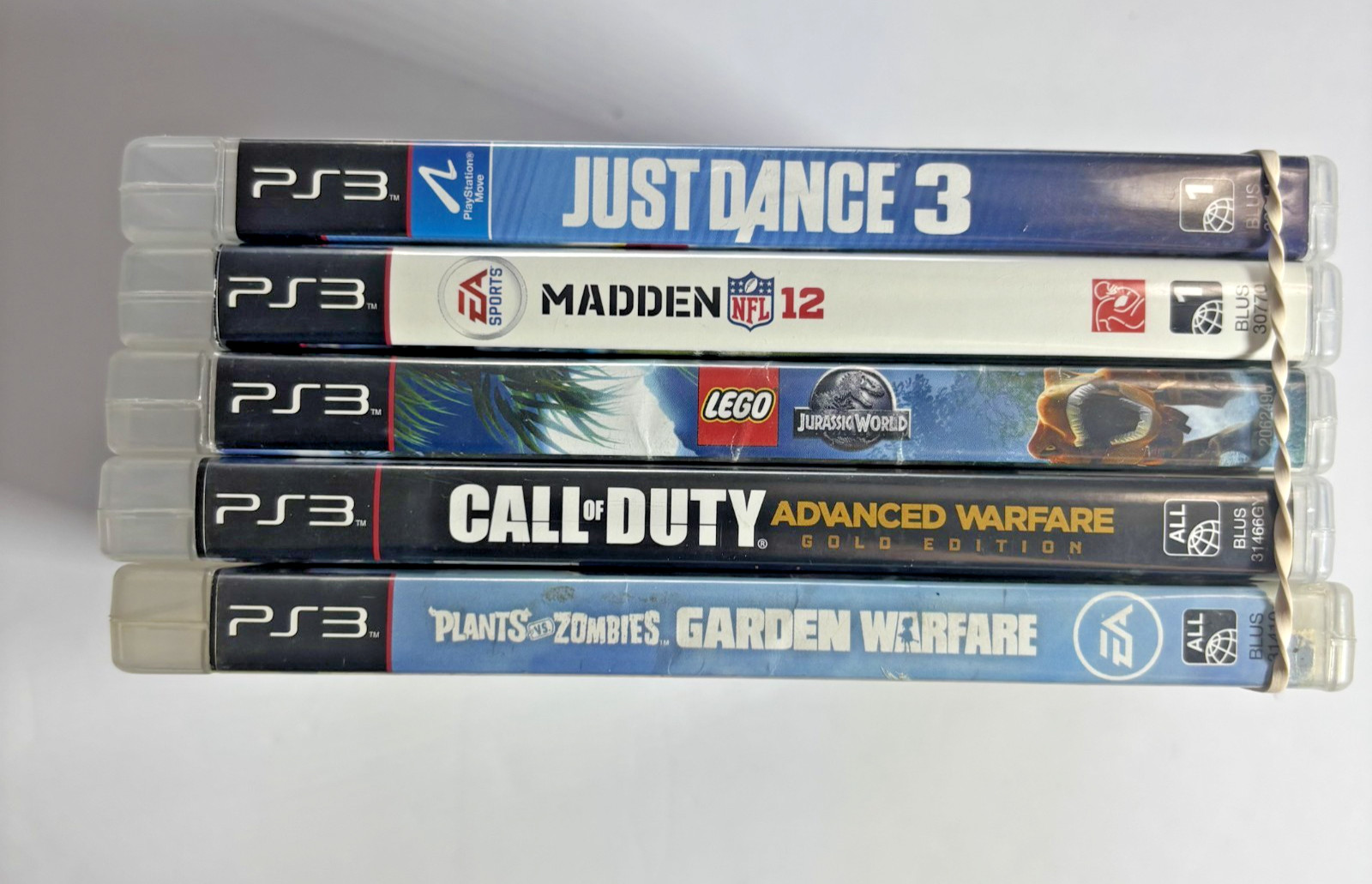 Sony PlayStation 3 Bulk Lot of 5, Value 46.00