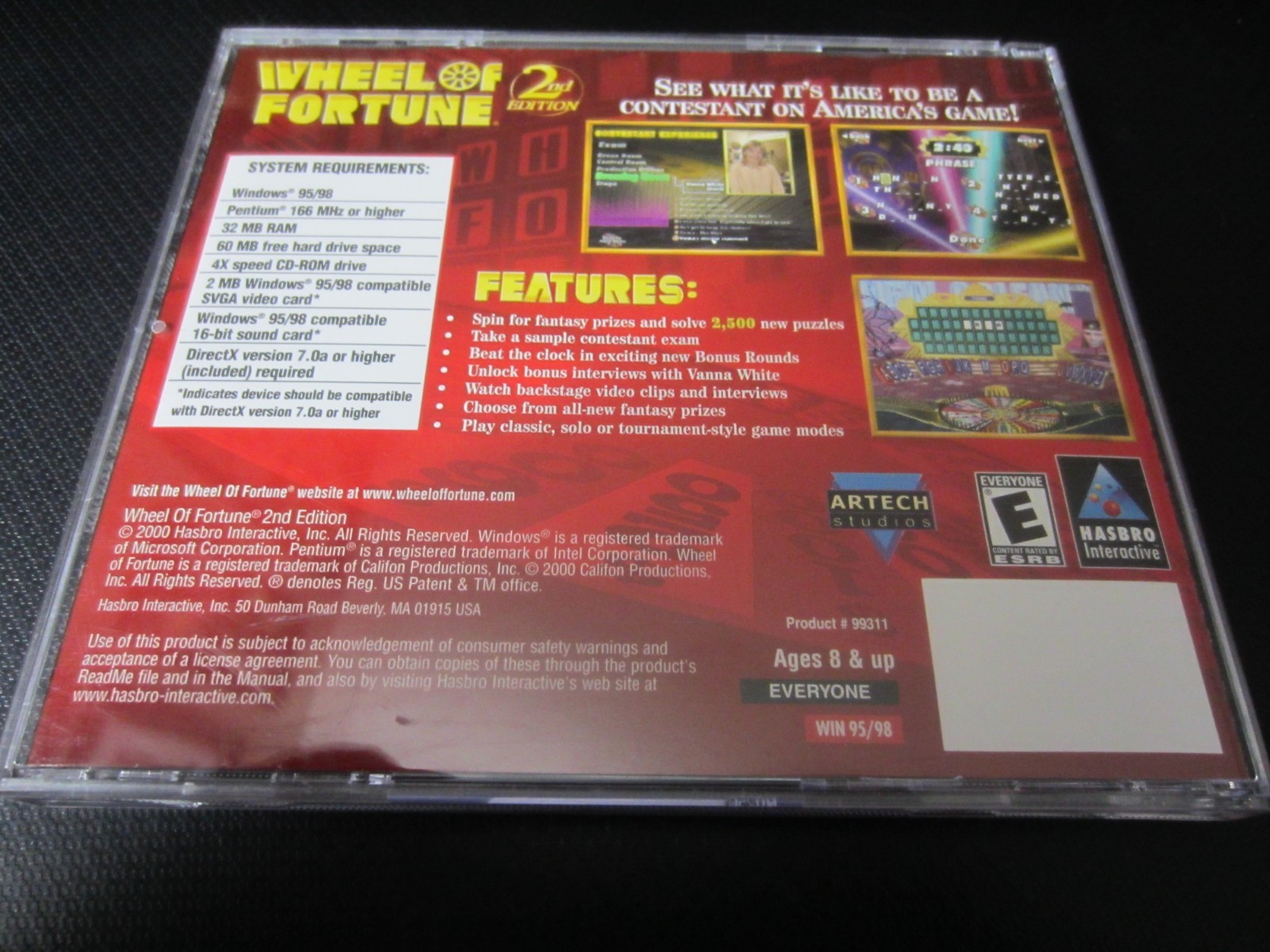 Wheel of Fortune 2nd Edition (PC, 2000)