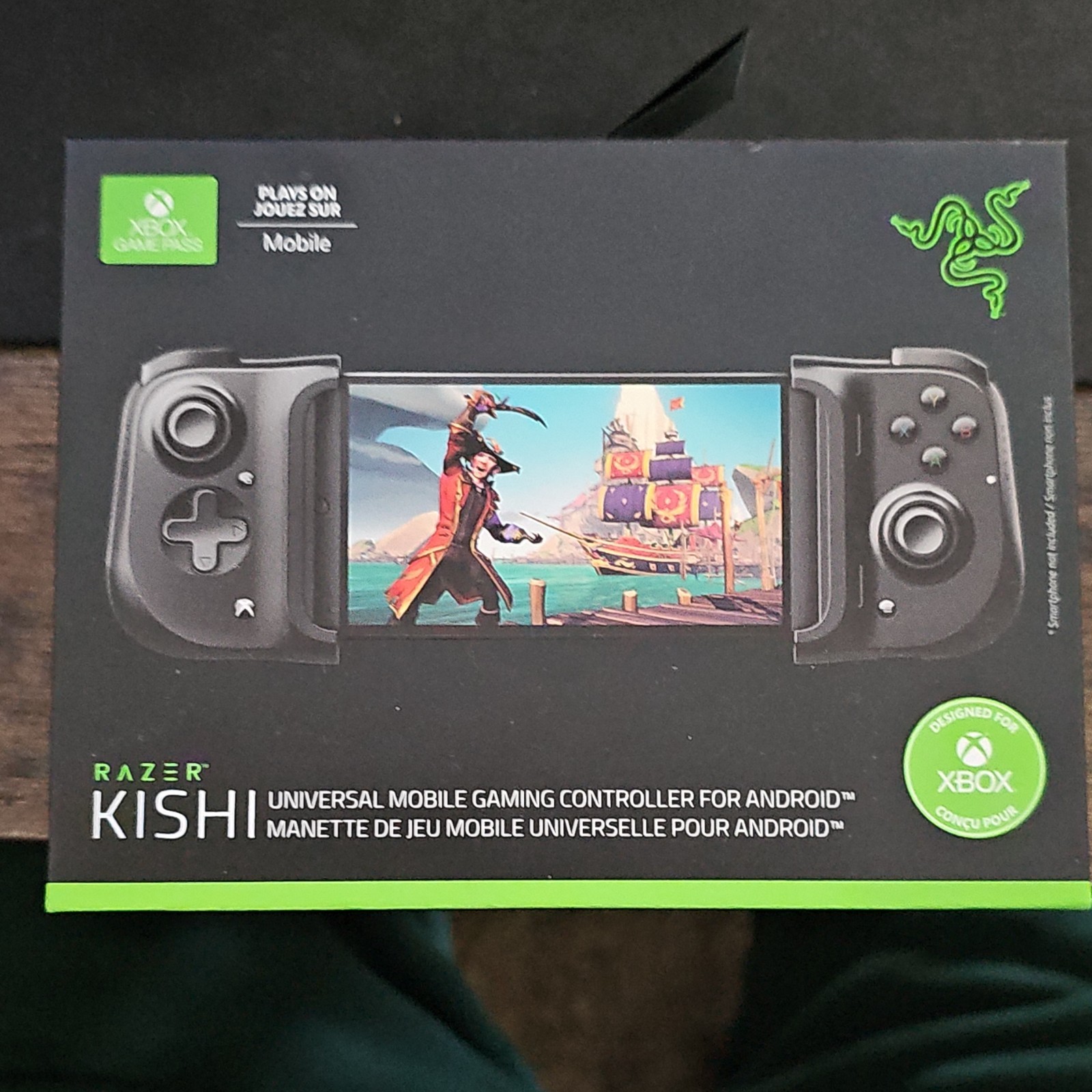 Razer Kishi Mobile Gaming Controller for Android Xbox USB-C Ergonomic Black