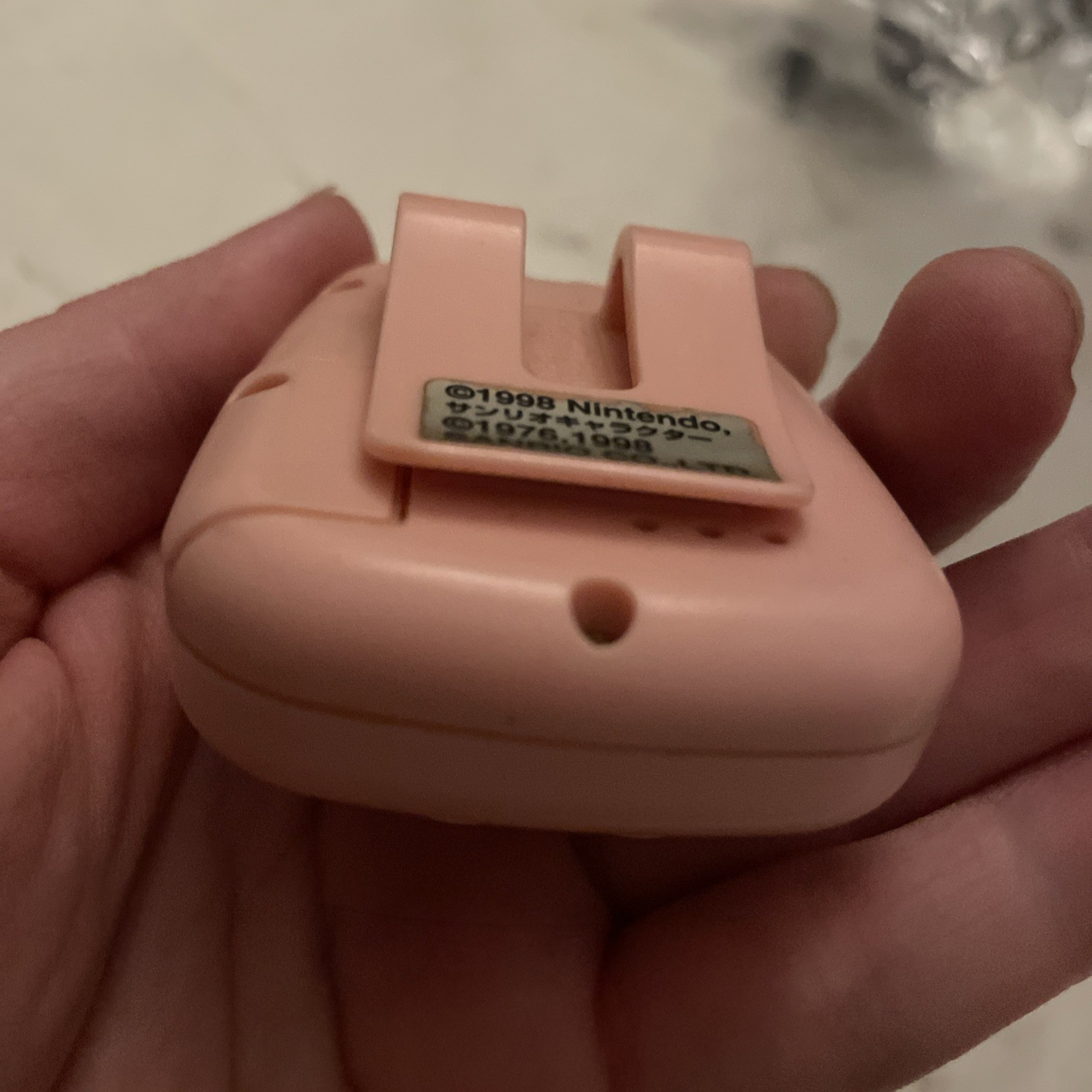 Tested Pocket Hello Kitty Pedometer Nintendo Virtual Pet Game 1998 from Japan