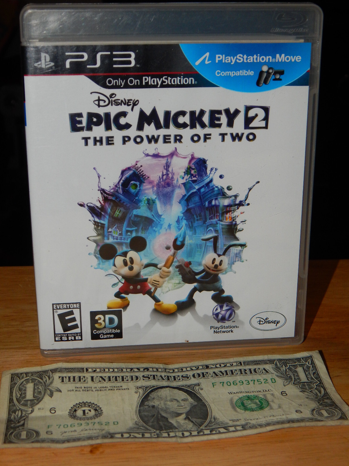 Disney Epic Mickey 2: The Power of Two (Sony PlayStation 3, 2012) PS3