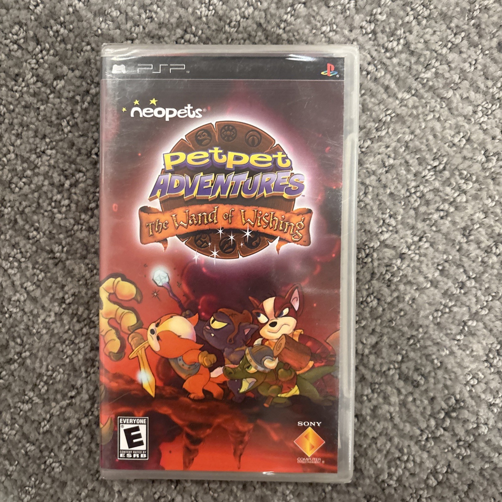 Neopets PetPet Adventures Wand of Wishing – PlayStation Portable New Sealed
