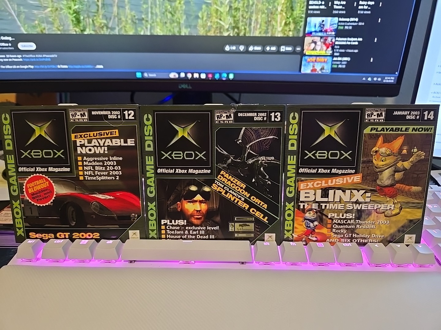 🔥 Official Xbox Magazine Demo Disc LOT OF 6 (OG Xbox, 2003) CIB. Mint.