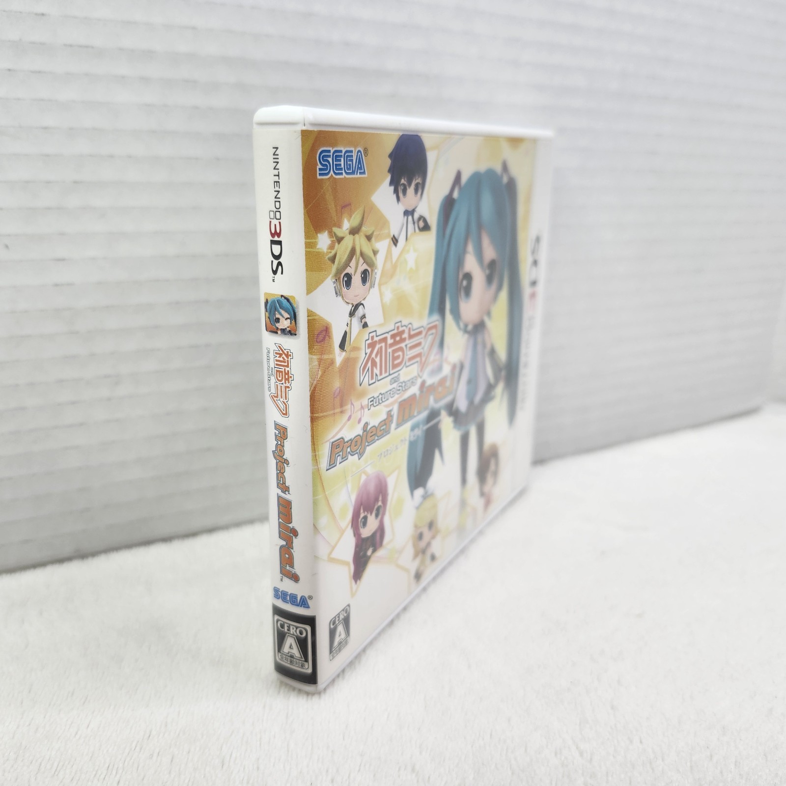 Hatsune Miku and Future Stars: Project Mirai (Nintendo 3DS) with Cards SEGA
