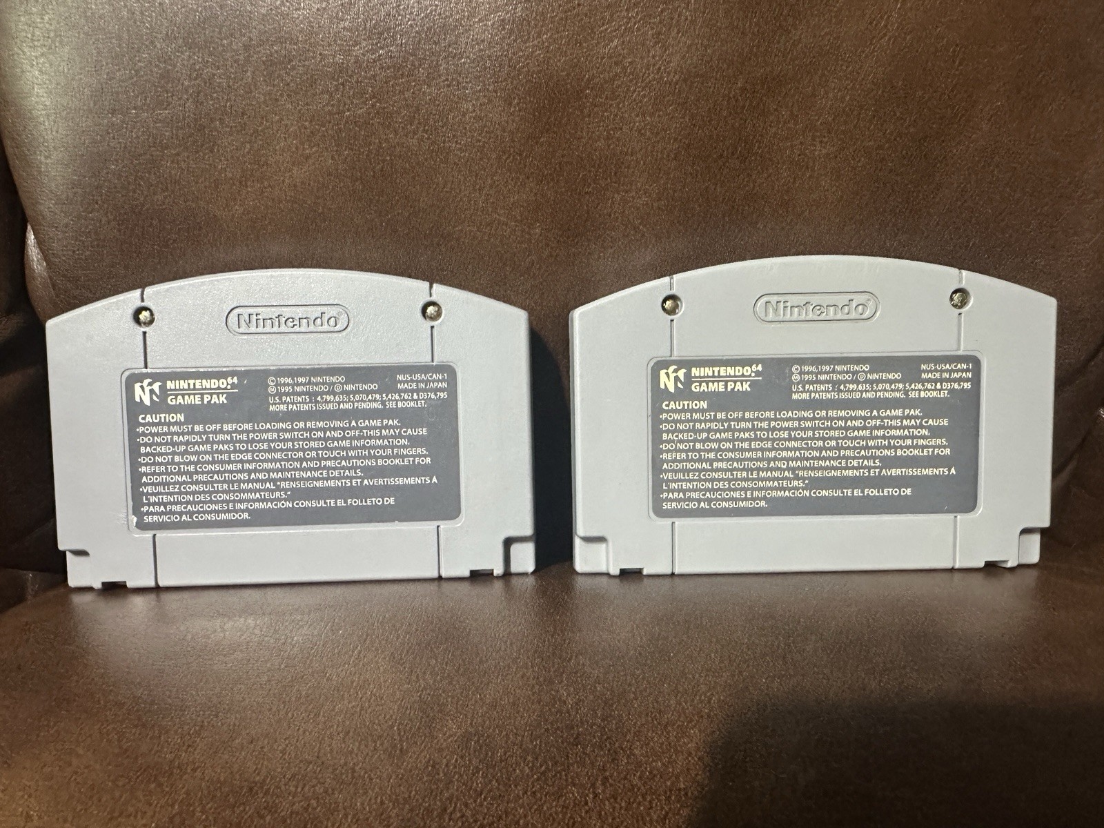 Dr. Mario 64 & Mario Tennis For The Nintendo 64 Bundle Authentic Free Shipping