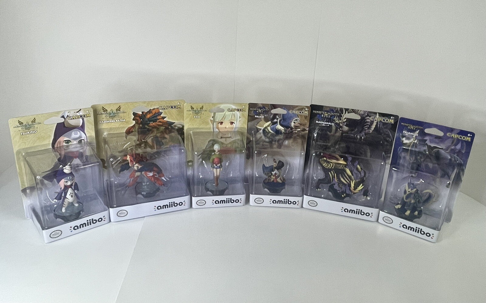 Nintendo Amiibo Monster Hunter Full Set of 6 – Magnamalo, Razewing Reus & more