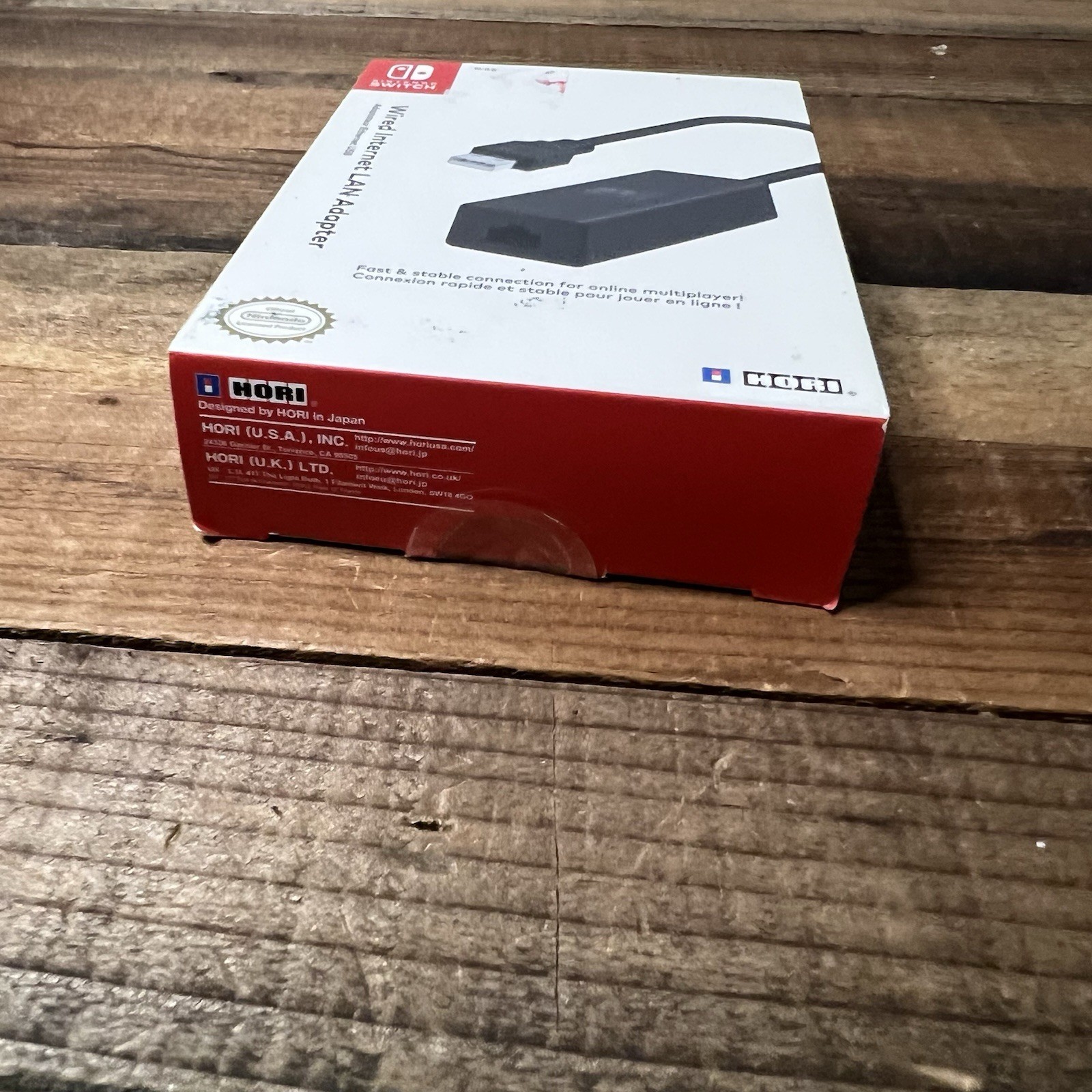 Nintendo Switch Wired Internet LAN Adapter Fast Stability Connection Multiplayer