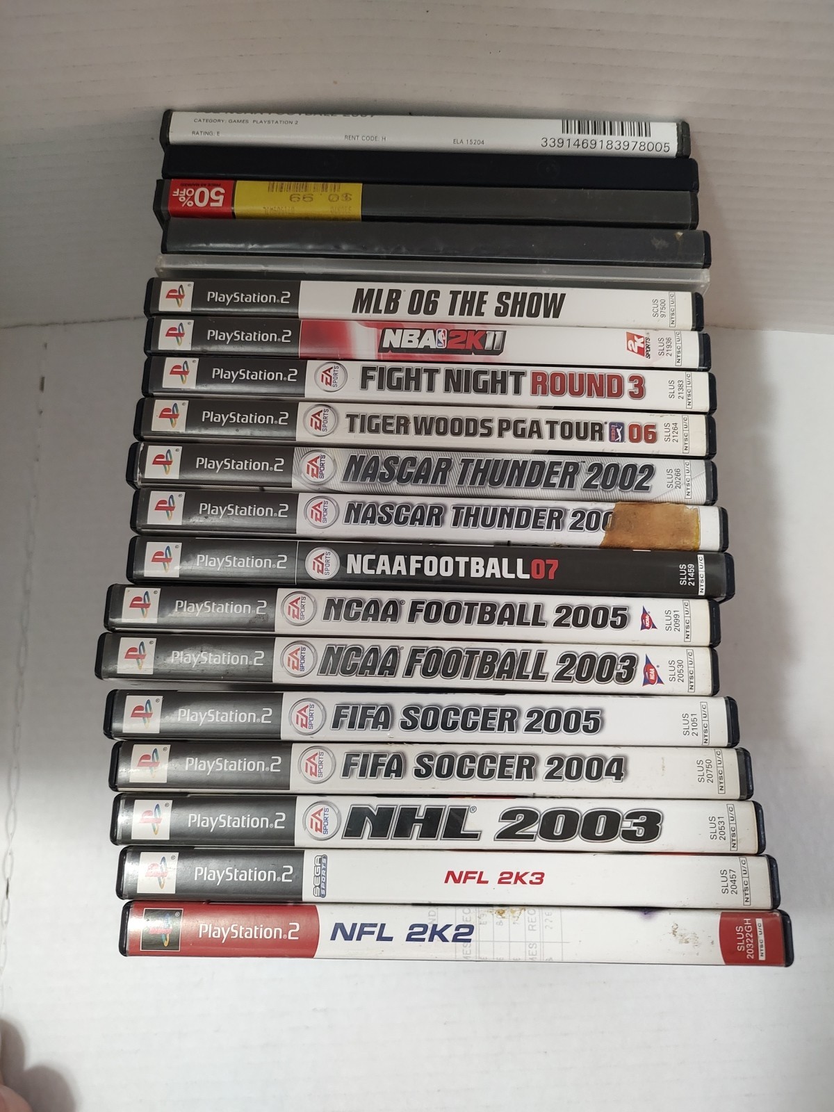 🔥 Sony PlayStation 2– Sport Games Lot Of 19 Mixed Untested AS-IS