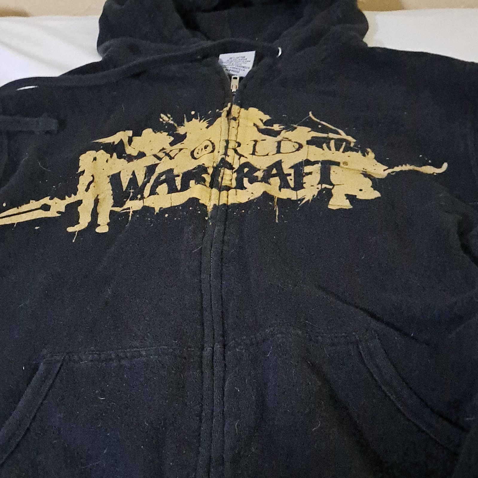 Blizzard Entertainment World of Warcraft (WoW) Hooded Zip-Up Hoodie